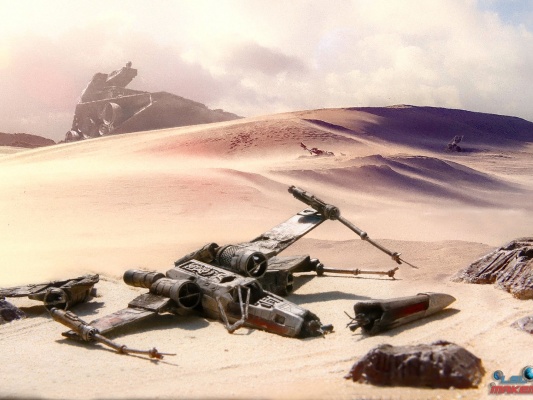 Xwing Crashed